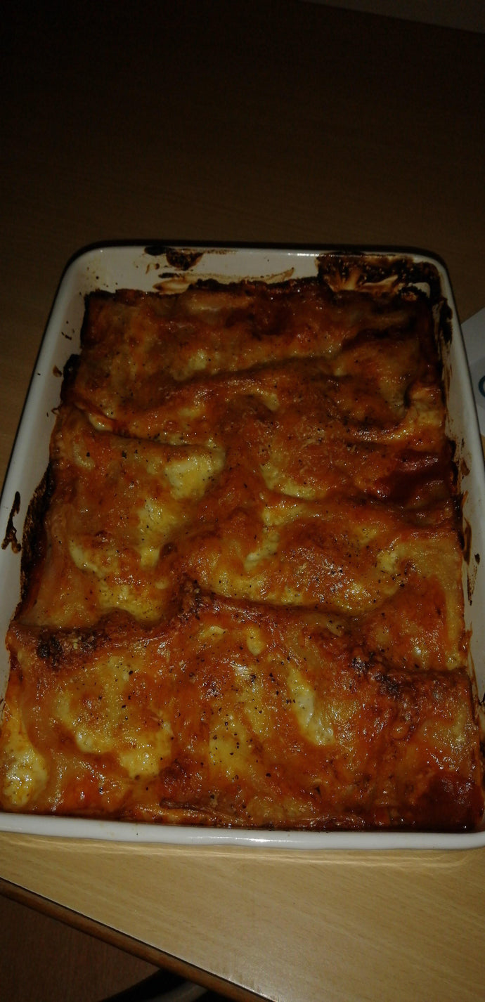 Parmesan lasagne