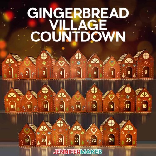 Gingerbread Village Countdown