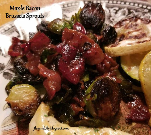 Maple Bacon Brussels Sprouts