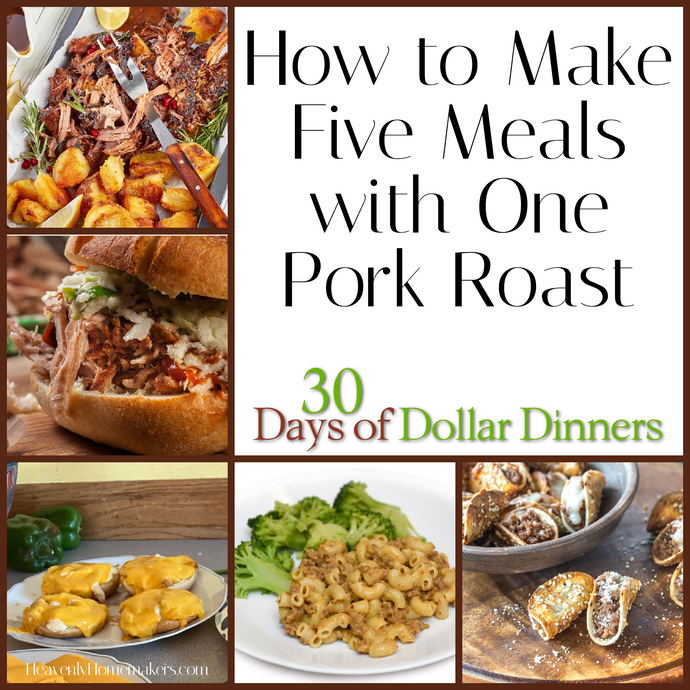 How to Make 5 Meals with 1 Pork Roast