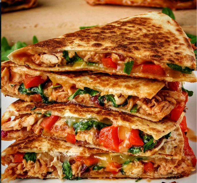 My Latest: Featured Recipe, Thai-Style Quesadilla