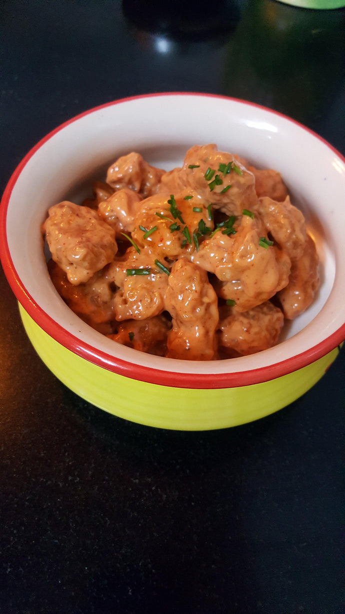 made Dynamite chicken for dinner