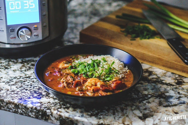 How to Use Your #InstantPot for Quicker Gumbo