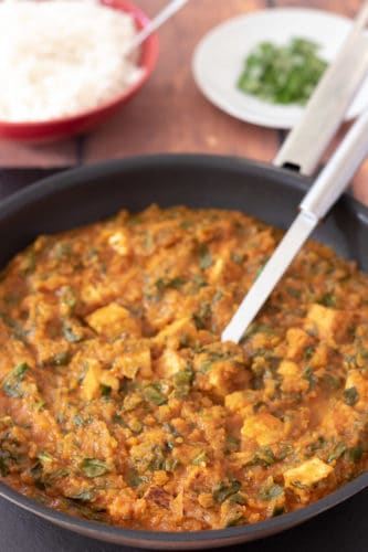 Tofu Spinach Curry