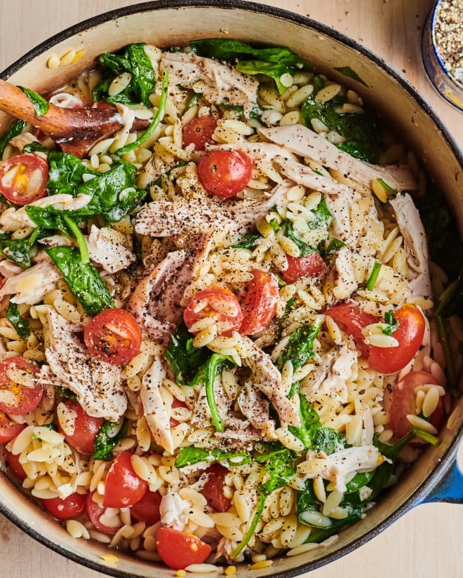 One-Pot Creamy Chicken Orzo Is Supremely Satisfying