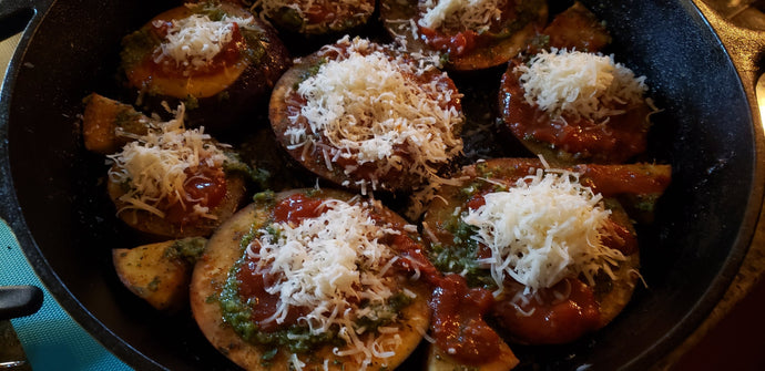 Eggplant Parmesan Bake