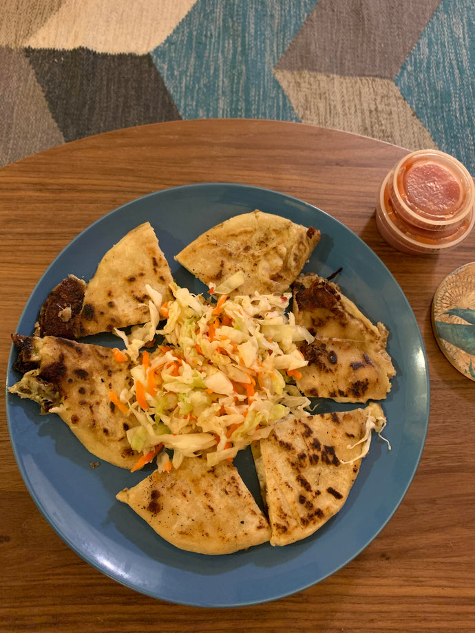 Salvadoran pupusas