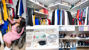 My Wheelchair Accessible Closet: Extreme closet makeover with The Container Store Elfa Decor by TheLizzyO (1 year ago)