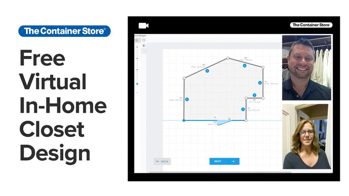 Virtual In-Home Closet Design by The Container Store (1 year ago)