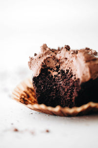 Moist, fluffy, simple, and arguably PERFECT vegan paleo chocolate cupcakes