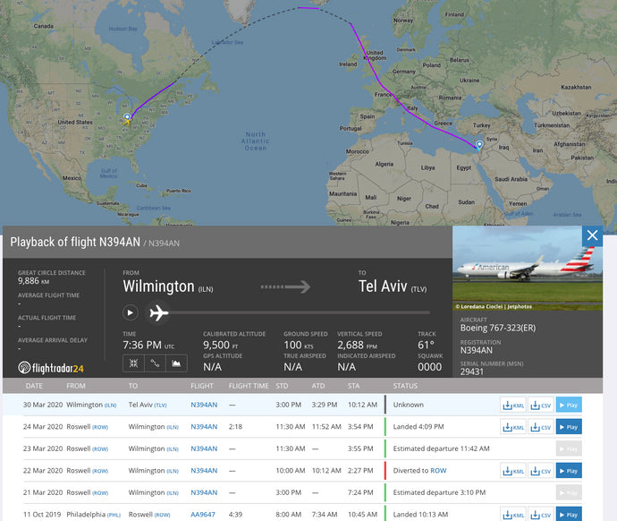 The retired American Airlines 767s are being turned into cargo planes