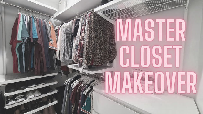 Master Closet Makeover | DIY | Container Store Elfa by Jennifer Rose (5 months ago)