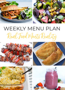 Our free Weekly Menu Plan is here to help you save time and money, eat healthier, and bring your family together around the table