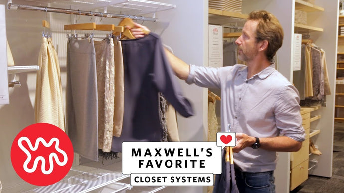 Elfa Closet System | Maxwell's Favorite by Apartment Therapy (2 years ago)