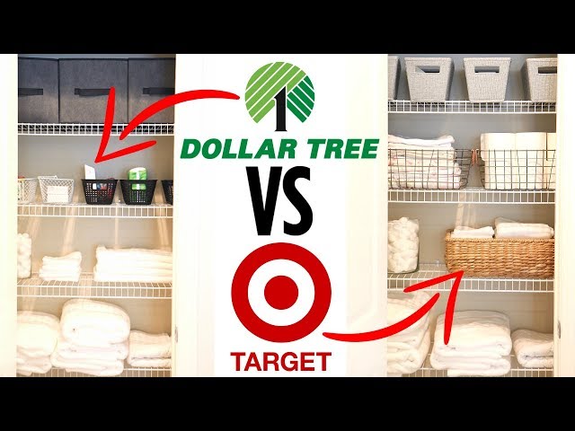 Marie Kondo Closet Organization: Dollar Tree VS