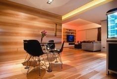 Gratifying Modern Wood Paneling