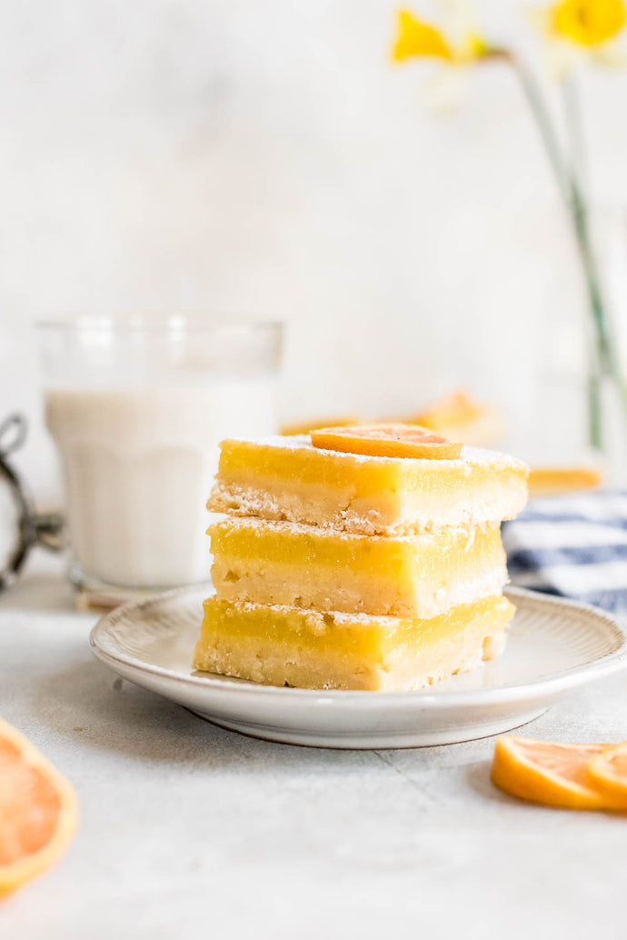 Nothing beats lemon bars that are as bright and memorable as the sun on a perfect spring day! These bars are buttery, sweet, tart, and everything you could ever want from your favorite lemony dessert. 
