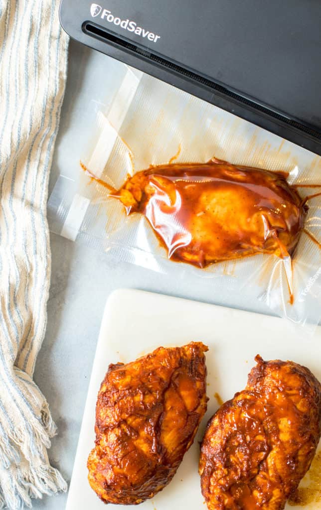 Tender and juicy baked barbecue chicken breast is the perfect head-start ingredient to add to your weekend meal prep
