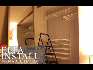 Elfa Closet Install (time lapse) by Cheryl Anne | My Made Life (3 years ago)