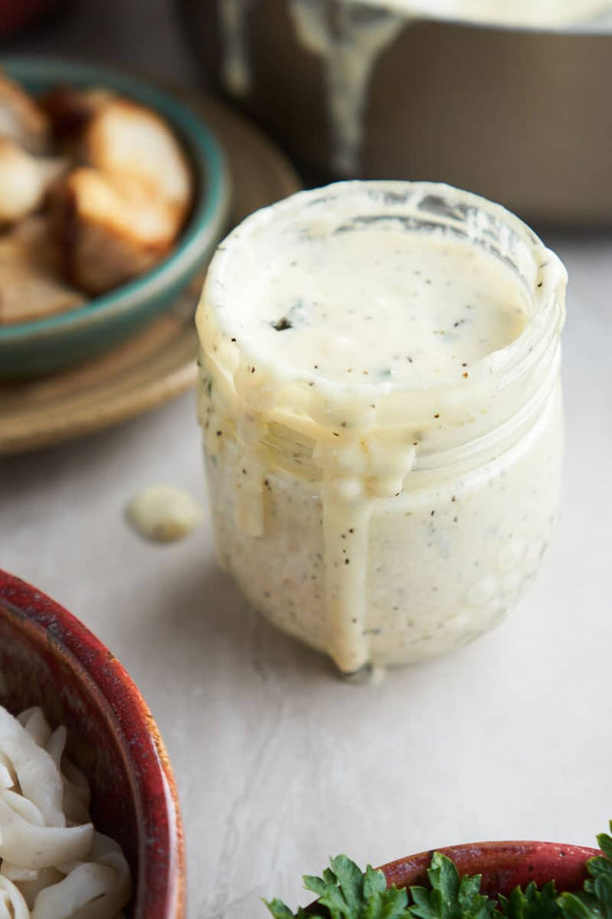 The sauce in the jar doesn’t even come close to our keto alfredo sauce recipe! With just a few simple ingredients, you can whip up a rich, decadent homemade alfredo sauce free of fillers, additives, or extra carbs