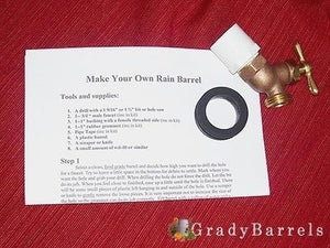 Tips Rain Barrel Kit