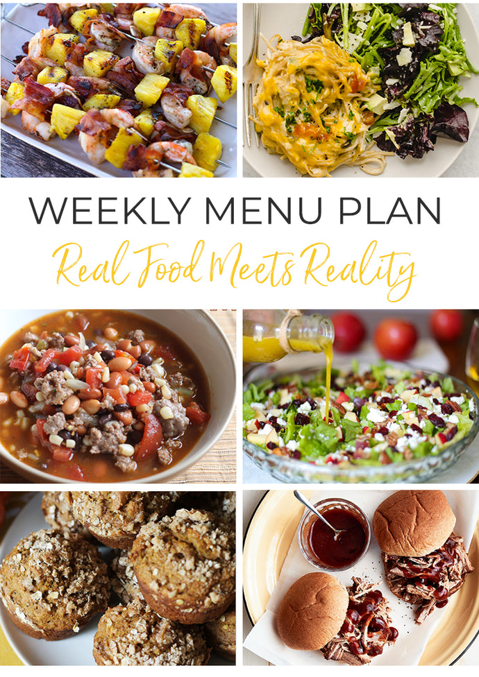 Our free Weekly Menu Plan is here to help you save time and money, eat healthier, and bring your family together around the table