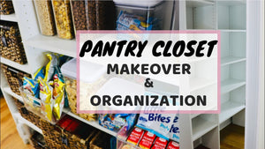 PANTRY CLOSET MAKEOVER - ORGANIZATION & STORAGE IDEAS! by Heather Bray (2 years ago)