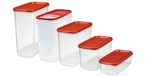 Rubbermaid Modular Canisters Food Storage Containers – 10-piece Set – Just $24.91!