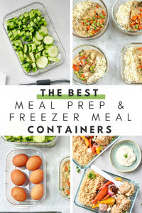Containers to buy for meal prep and freezer meals are in investment in your organizing habits – I have tested so many containers for meal prep, food storage, for both the fridge and freezer.