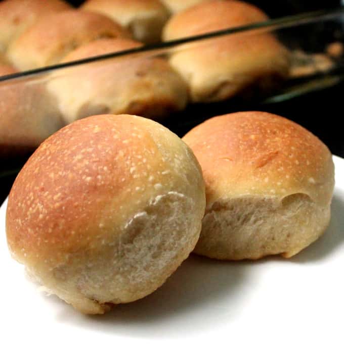 Soft Sourdough Rolls