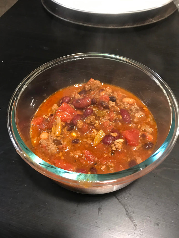 Spicy winter chili
