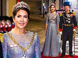 Princess Mary dresses up for New Year’s Eve dinner in Denmark after whirlwind holiday in Australia