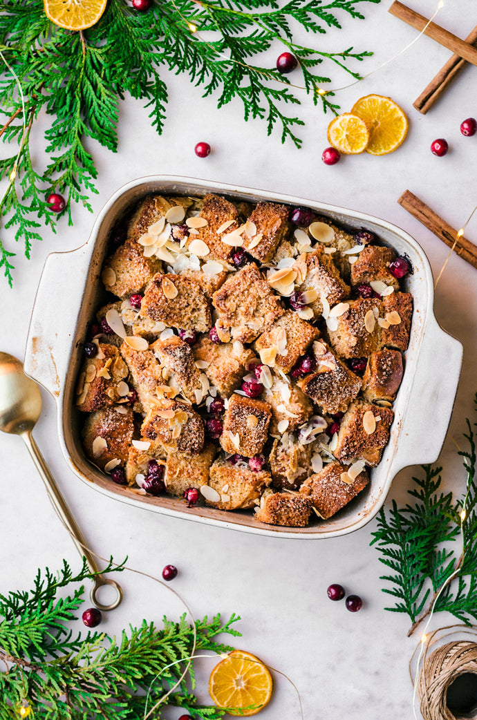 White Wine Bread Pudding