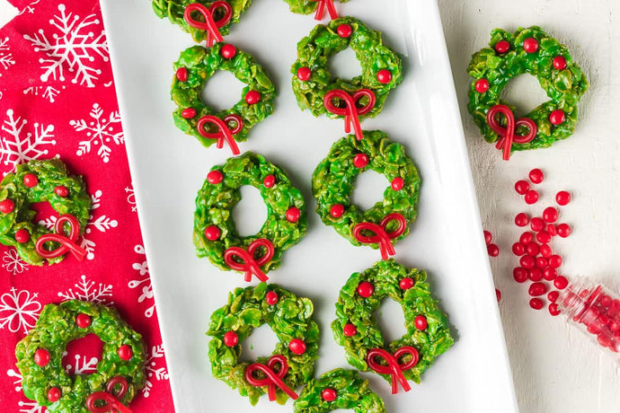Cornflake Wreaths