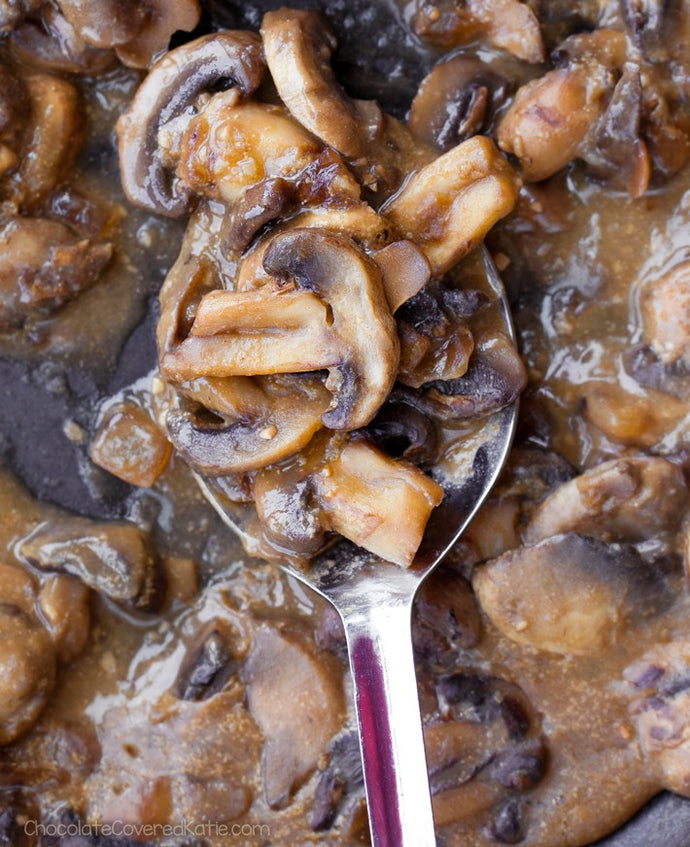 Mushroom Gravy RecipeJust 6 Ingredients!
