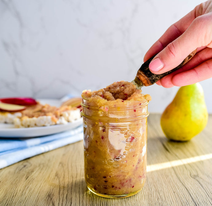 GINGER, APPLE AND PEAR JAM