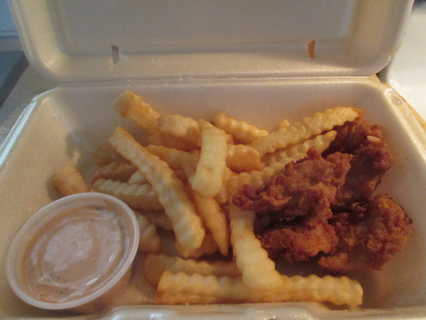 Eating out tonight, Guthries Chicken Fingers  Kitchen Closed