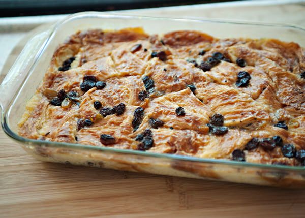 Easy Croissant Bread Pudding