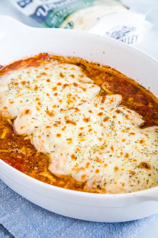 Garlic Tomato Baked Chicken