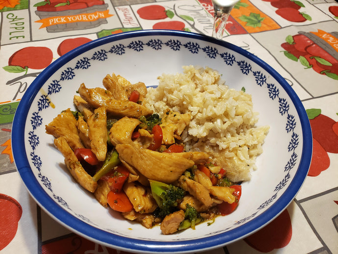 Chicken stir-fry