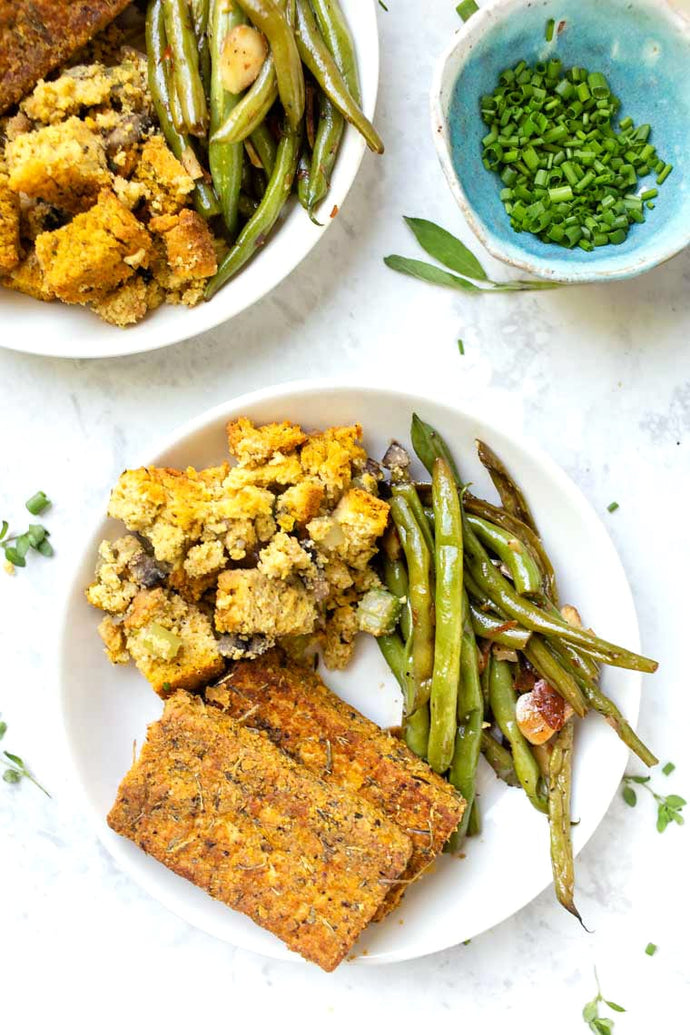 The Best Vegan Cornbread Stuffing