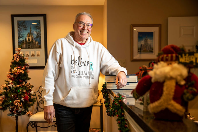 He missed giving his wife Christmas gifts, so he now gives them to others battling cancer