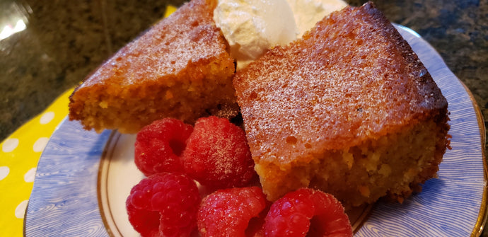 Orange Cardamom Thanksgiving Cake