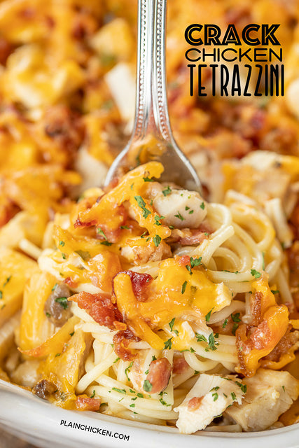 Crack Chicken Tetrazzini