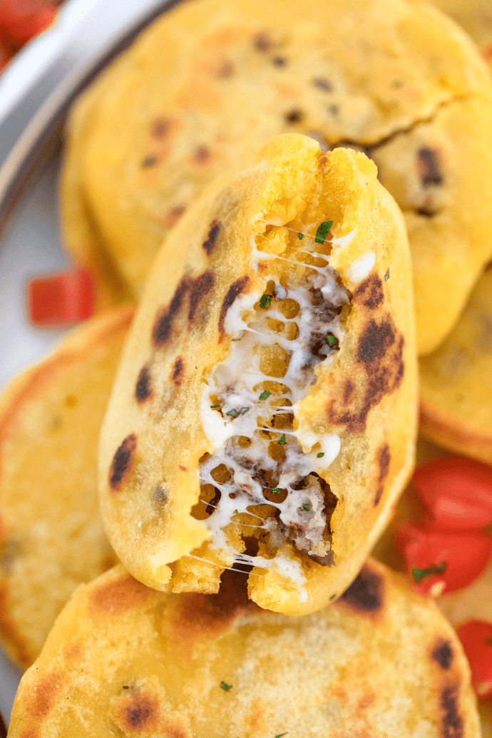 Ground Beef Pupusas