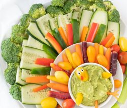 Veggie Turkey Platter