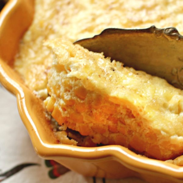 Pennsylvania Dutch Baked Corn Pudding