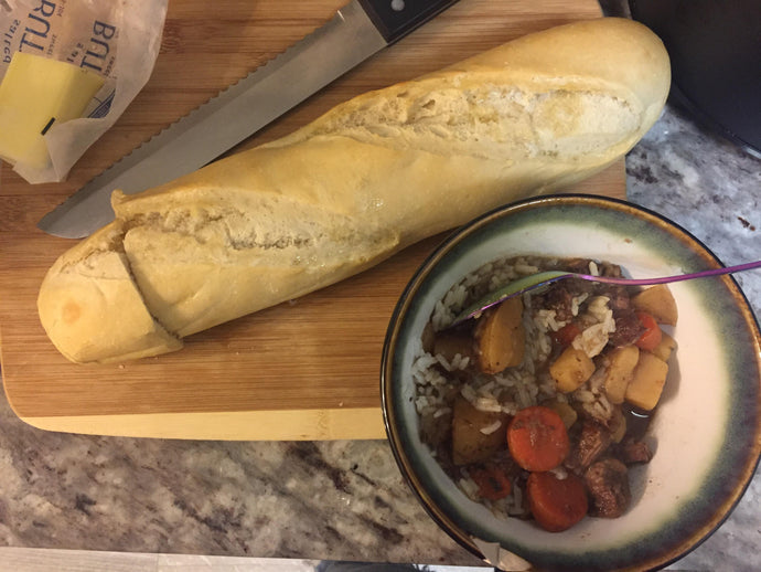 Made beef stew for the first time! Id put it off for weeks, I was so nervous. Super duper proud of how it turned out.