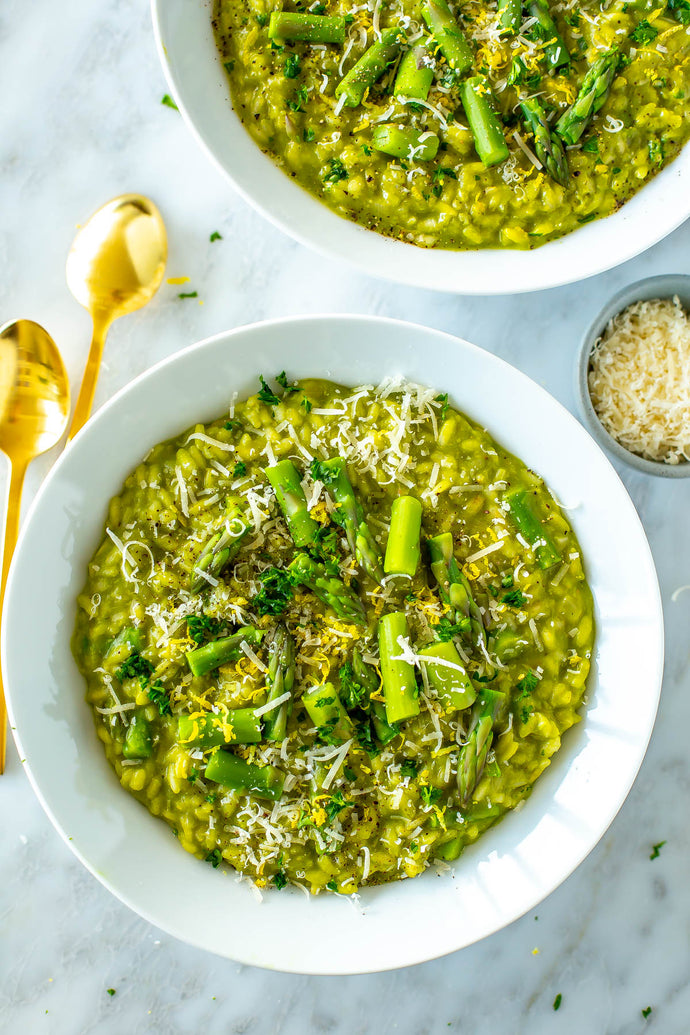 Creamy Asparagus Risotto