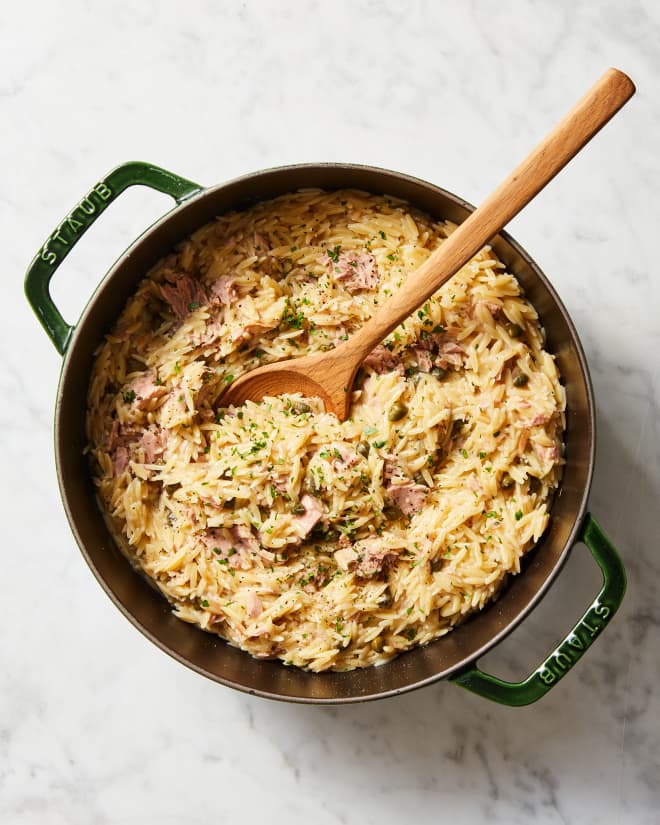 This Creamy One-Pot Orzo Comes Together in 30 Minutes